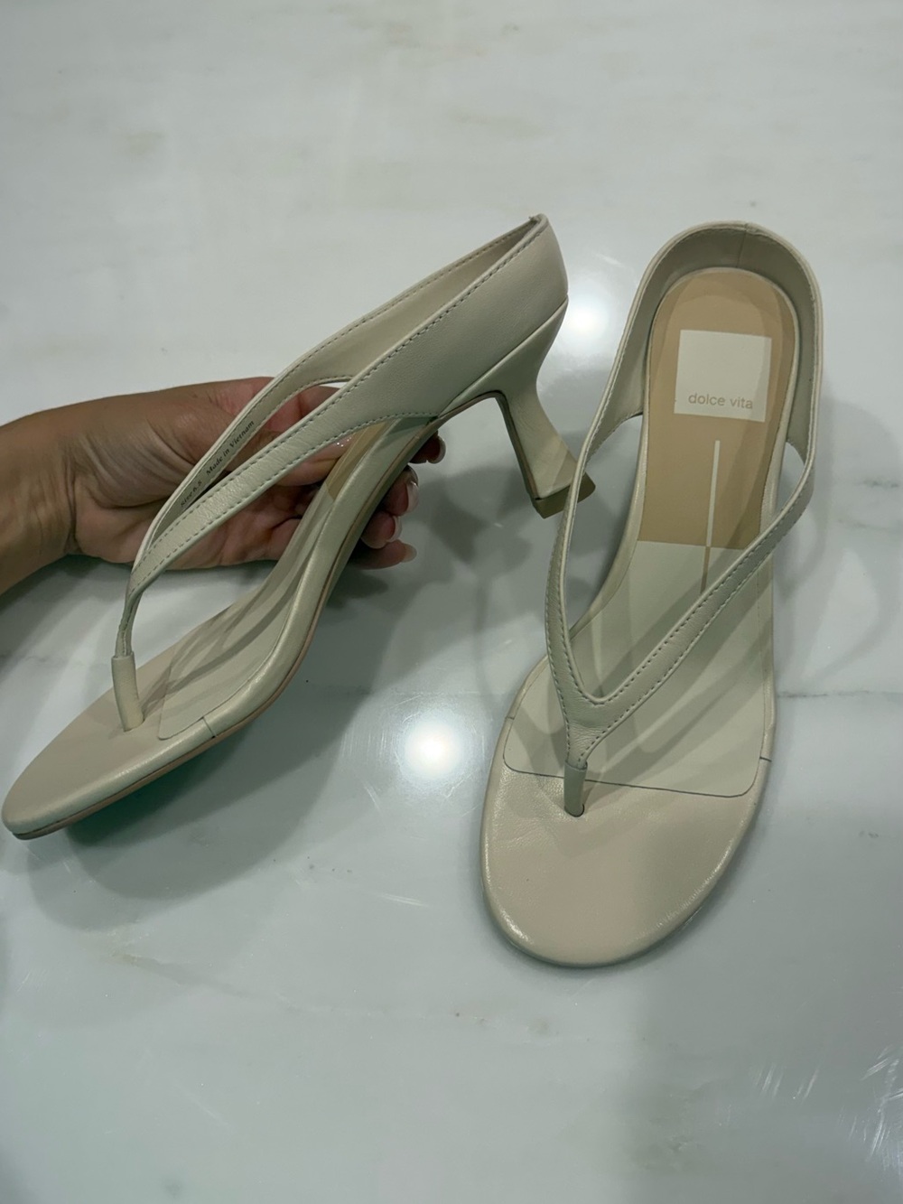Dolce Vita Women's Doreen Heels Bone Leather
